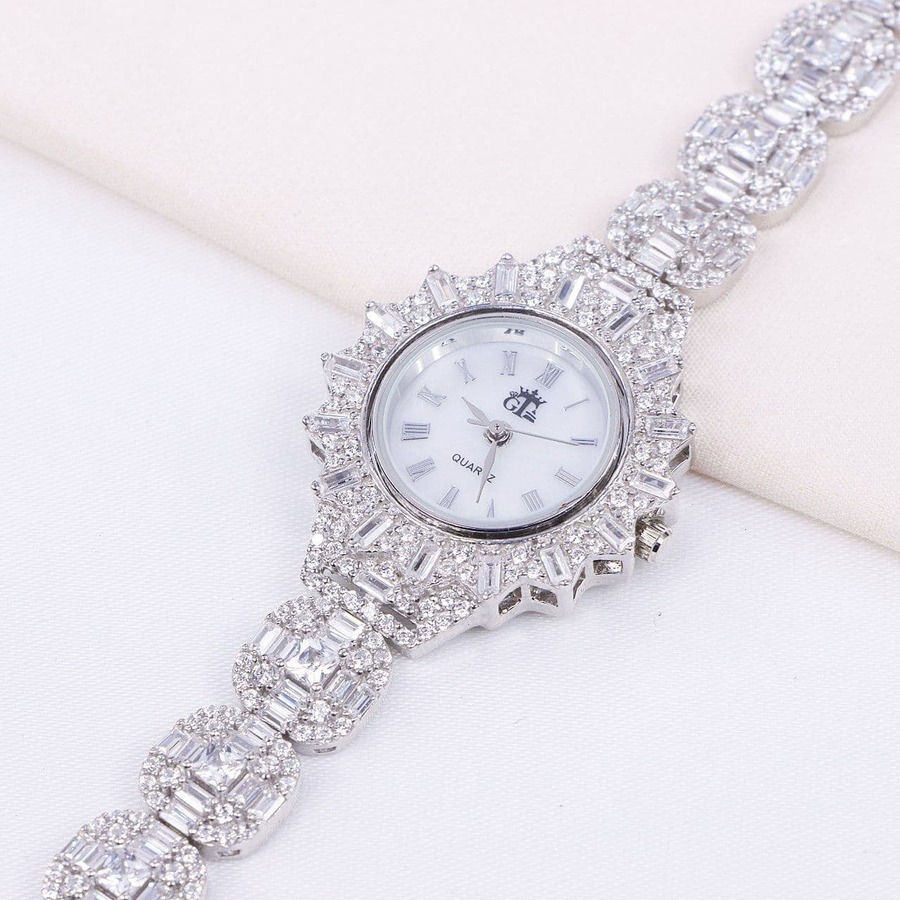 1d51e444-073b-41a7-8a8c-82c11d4e9e76.jpg ساعت نقره GTA طرح امرالدکات خورشیدی کد 19130 - Image 1