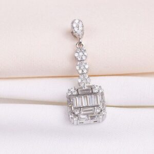 مدال نقره میکرو طرح امرالدکات کد 21385