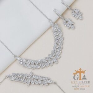 سرویس نقره سوپر میکرو زنجیری کد 39002