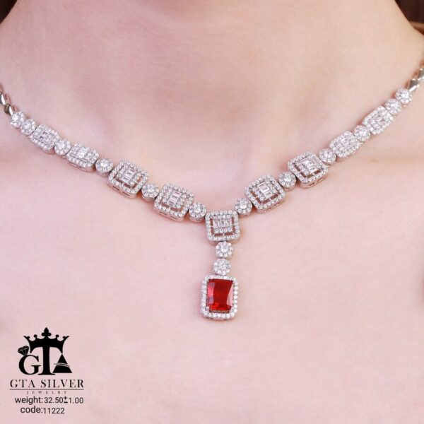 سرویس نقره مارسا طرح امرالدکات کد 11222 - Image 3