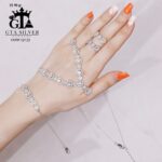 سرویس نقره میکرو زنجیری کد 12125 - Image 4