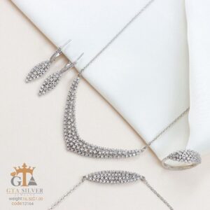 سرویس نقره میکرو زنجیری کد 12164