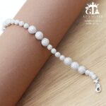 دستبند نقره میکرو کد 22123 - Image 3