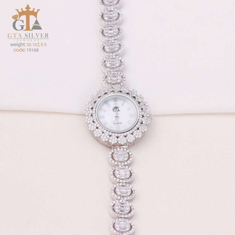 1fa95e8c-7da5-4454-ae66-c0fb38e749e2.jpg ساعت نقره GTA کد 19168 - Image 1