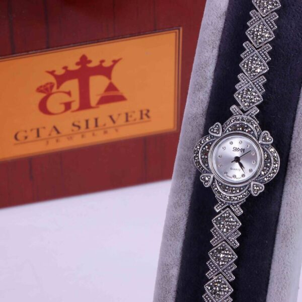 ساعت نقره سما کد 18115 - Image 2