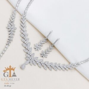 سرویس نقره مارسا طرح فلاور کد 11194