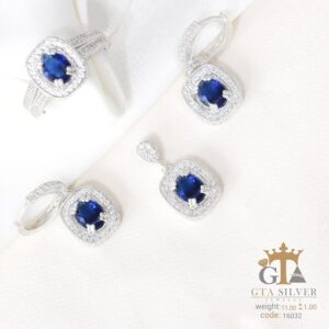 نیم ست نقره میکرو کد 16032