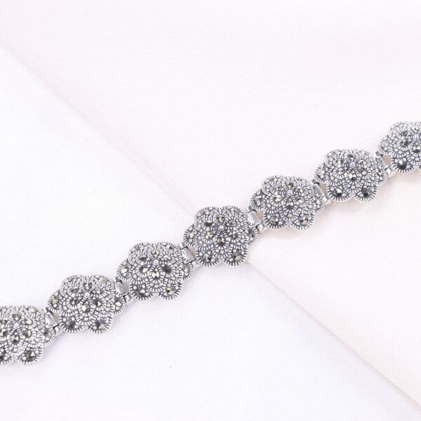 دستبند نقره مارگازیت کد 37012 - Image 2