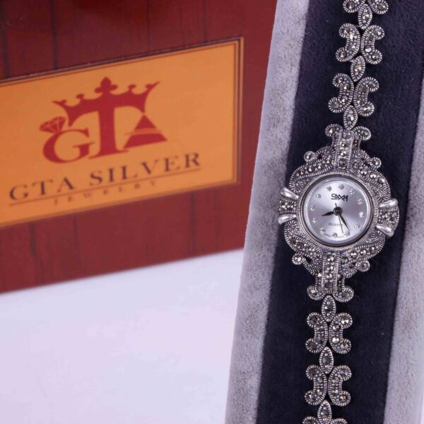 ساعت نقره سما کد 18117 - Image 2