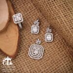 نیم ست نقره کد 16675 - Image 3