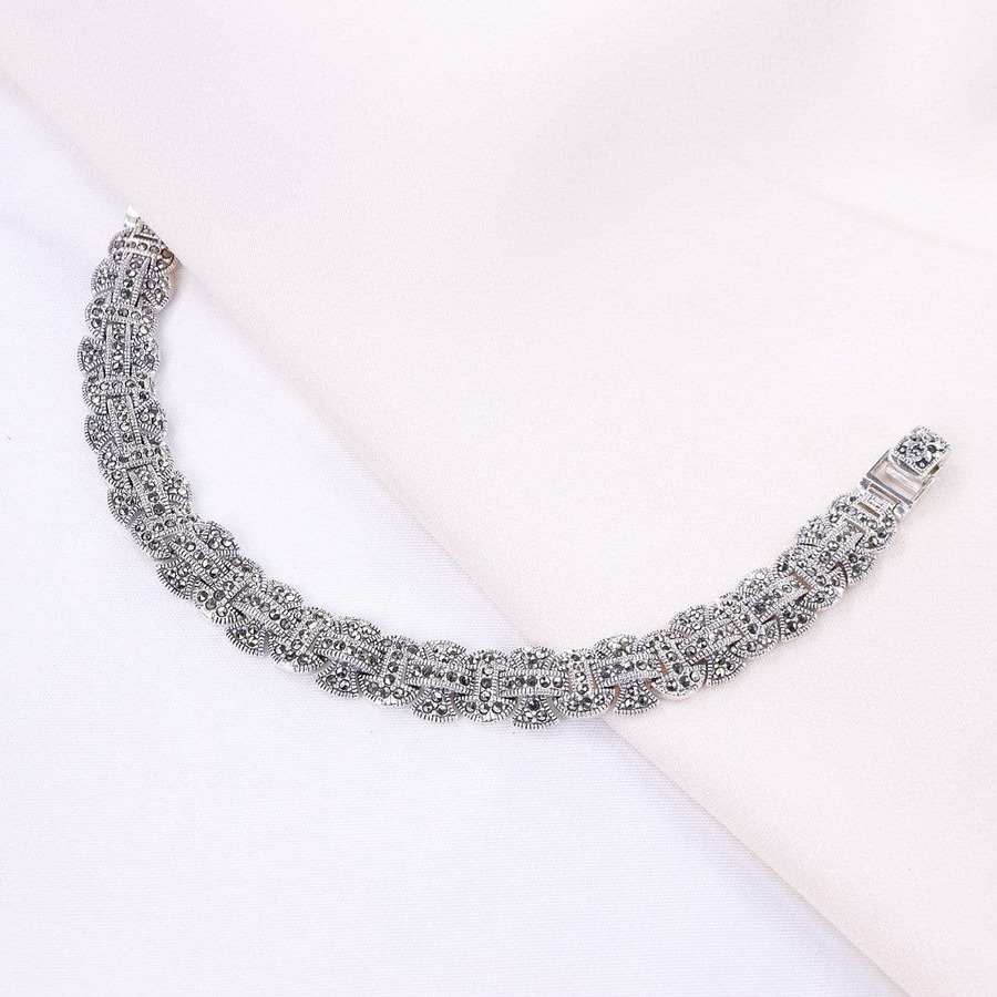 23892dae-8e4d-4c97-9d7b-1c57e622049f.jpg دستبند نقره مارگازیت کد 37020 - Image 1