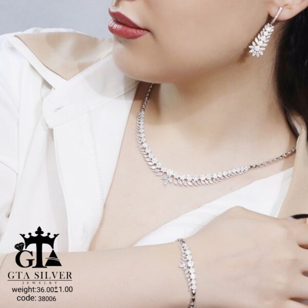 سرویس نقره طرح جواهر سوپر میکرو کد 38006 - Image 2