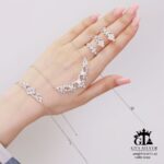 سرویس نقره سوپر میکرو زنجیری کد 39008 - تصویر 3