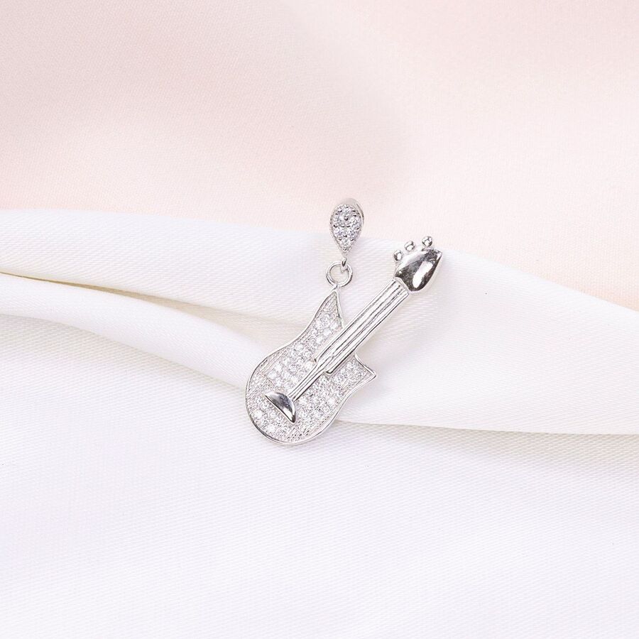 27107b3b-2da0-4b7c-a6a8-bd0fe9dd2df1.jpg مدال نقره میکرو طرح گیتار کد 21578 - Image 1