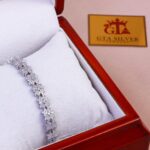 دستبند نقره میکرو کد 22015 - تصویر 2