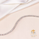 دستبند نقره میکرو کد 22065