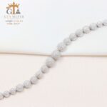 دستبند نقره میکرو کد 22127