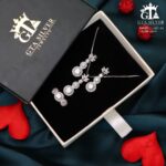 نیم ست نقره کد 16679 - Image 3