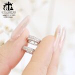 گوشواره نقره میخی میکرو کد 25065 - تصویر 3