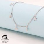 پابند نقره سوپرمیکرو طرح ستاره کد 25028 - تصویر 3