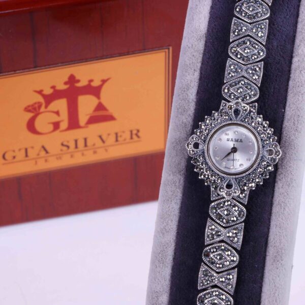 ساعت نقره سما کد 18110 - Image 2