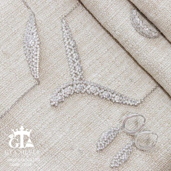 سرویس نقره میکرو زنجیری کد 12104 - Image 3