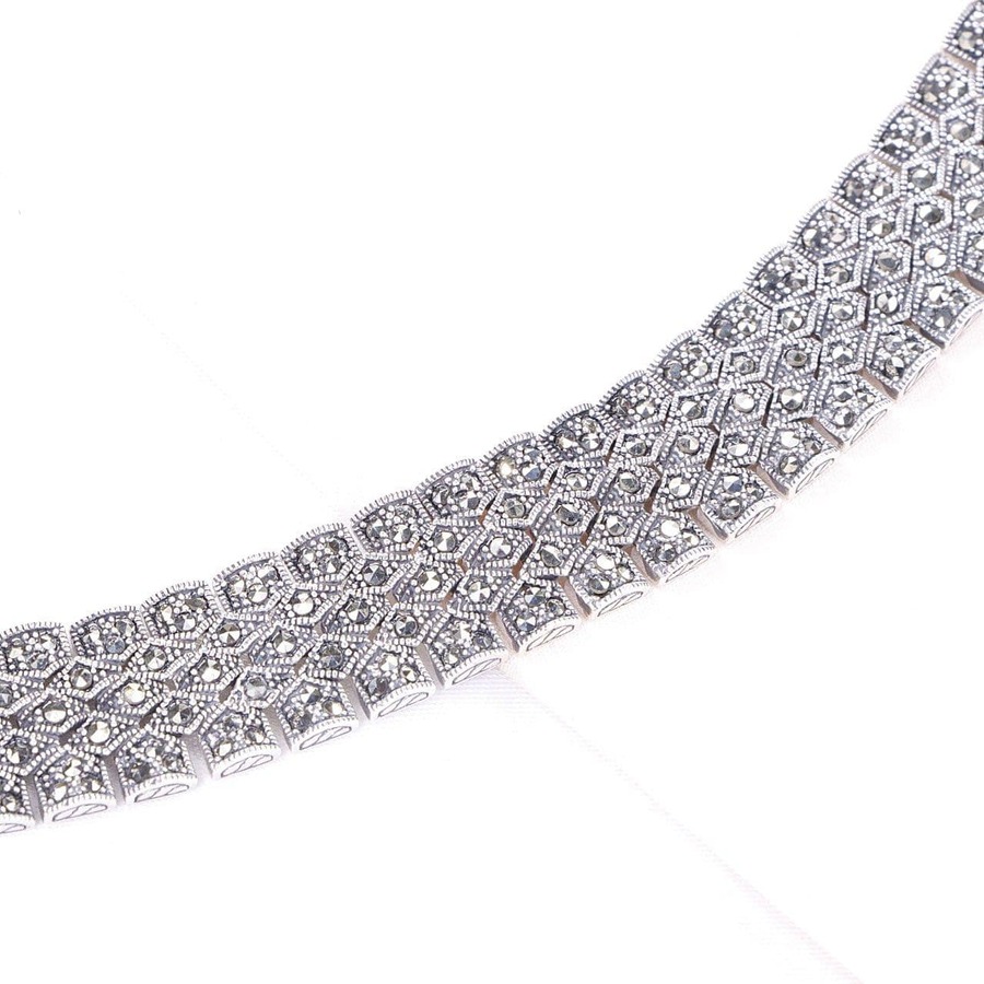 2d389d89-bfb3-4057-9d19-414b3770f27c.jpg دستبند نقره مارگازیت کد 37025 - Image 1