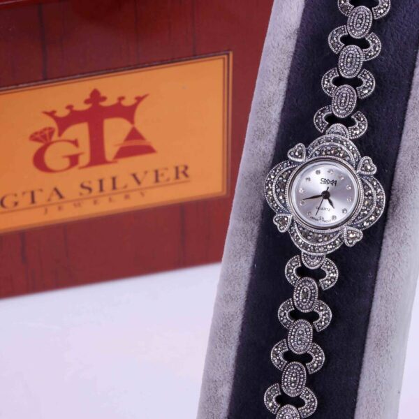 ساعت نقره سما کد 18123 - Image 2