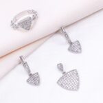 نیم ست نقره میکرو کد 16277