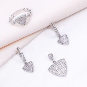 نیم ست نقره میکرو کد 16277