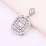 مدال نقره میکرو طرح امرالدکات کد 21427