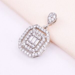 مدال نقره میکرو طرح امرالدکات کد 21427