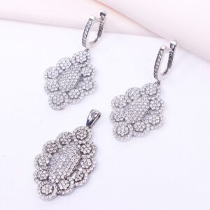 نیم ست نقره میکرو کد 16069