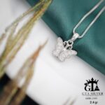 مدال نقره میکرو پروانه کد 21891 - Image 3