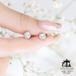 گوشواره نقره میخی میکرو کد 25060 - تصویر 4