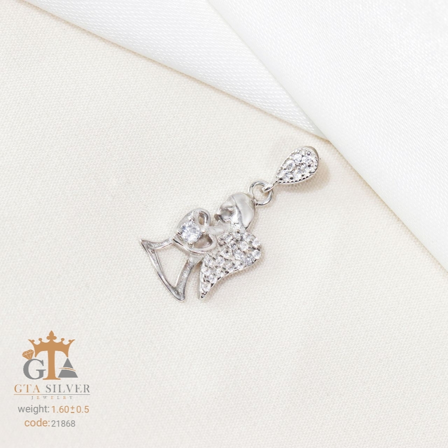 31a09833-73ad-4662-a17d-6833dfd8cfdf.jpg مدال نقره میکرو طرح فرشته کد 21868 - تصویر 1