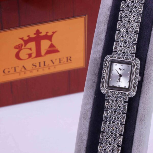 ساعت نقره سما کد 18116 - Image 2