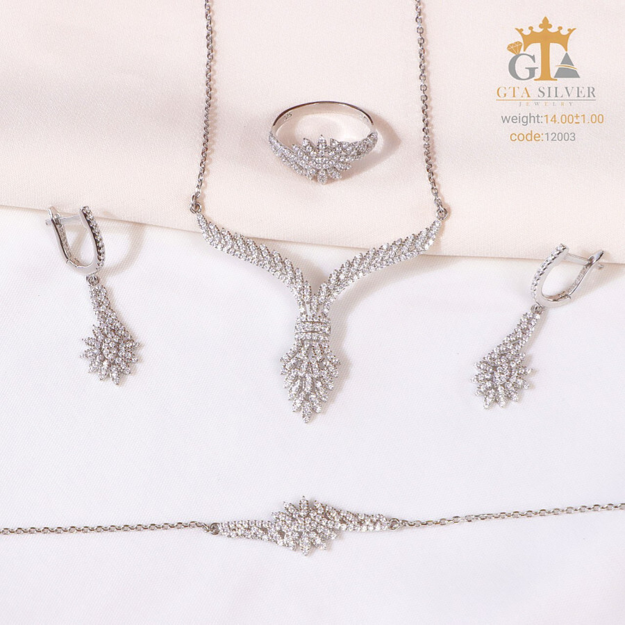 32286c14-7b3b-4f78-b931-be1be578cb51.jpg سرویس نقره میکرو زنجیری کد 12003 - Image 1