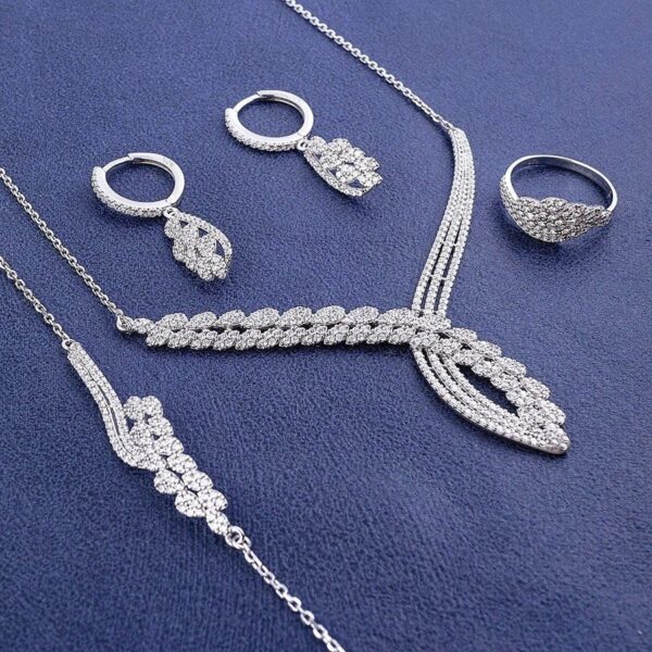 سرویس نقره مجلسی میکرو زنجیری کد 12069 - Image 2