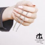 گوشواره نقره میخی میکرو کد 25017 - تصویر 4