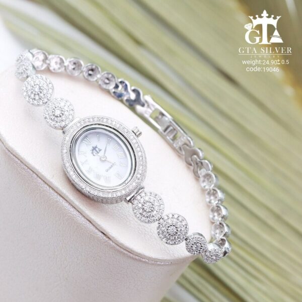 ساعت نقره GTA روکش رادیوم کد 19046 - Image 3