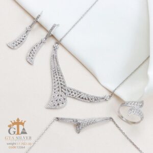 سرویس نقره میکرو زنجیری کد 12064