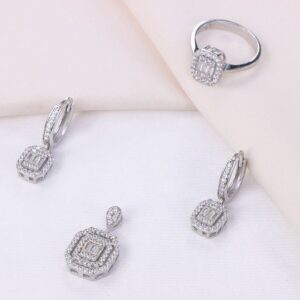 نیم ست نقره میکرو کد 16052