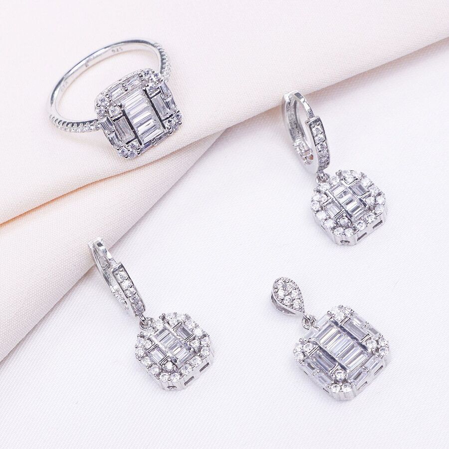 358f2f43-5ed7-42e7-b20f-e31ac25317cd.jpg نیم ست نقره میکرو کد 16091 - Image 1