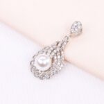 مدال نقره میکرو مرواریدی کد 21496