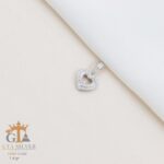 مدال نقره میکرو قلبی کد 21889