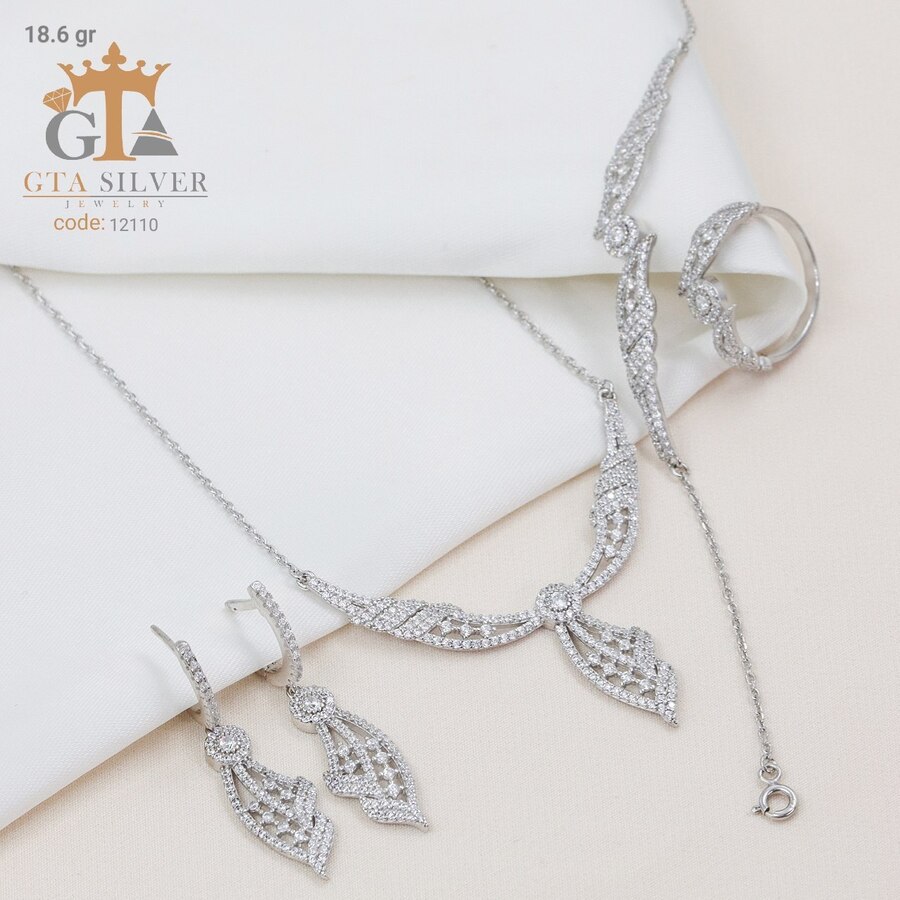 36eda851-ee7b-4879-b1cb-46aca7c2a5a0.jpg سرویس نقره میکرو زنجیری کد 12110 - Image 1