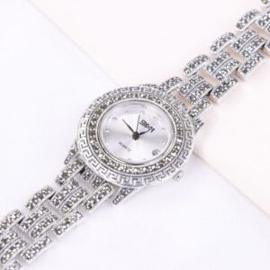 ساعت نقره سما کد 18092