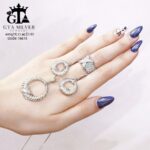 نیم ست نقره میکرو کد 16618 - تصویر 4