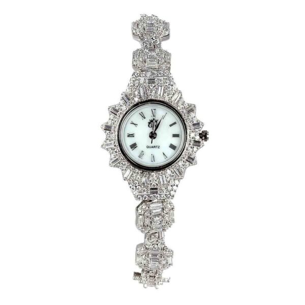 ساعت نقره GTA امرالدکات طرح خورشیدی کد 19074 - Image 2